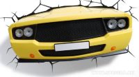 3D светильник "Авто" желтый