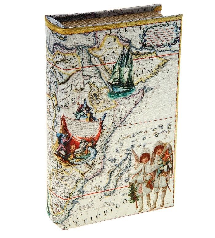 Книга - сейф "Карта странствий по морям"